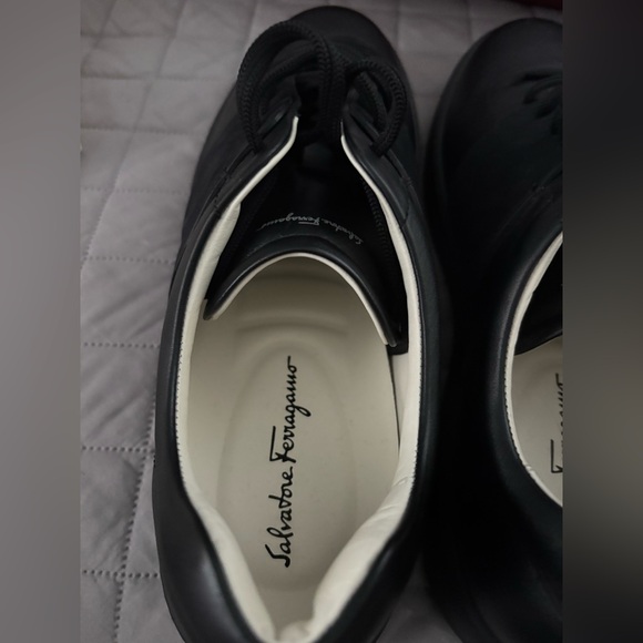 Salvatore Ferragamo Black Men's Sneakers - Picture 4 of 12